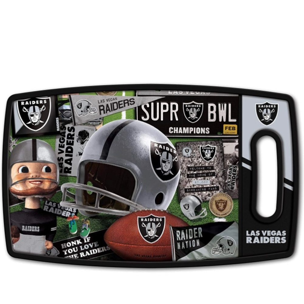 Las Vegas Raiders Retro Series Cutting Board , Medium